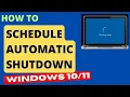 Set Automatic Shutdown Timer on Windows 11 and Windows 10