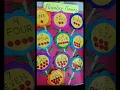 Number names chart project for kids holiday homework