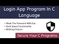 Advanced Login App in C Programming Tech Projects