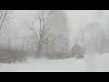 SNOW SQUALL LINE-WITH THUNDER-SNOW Hits Andover OH 2026