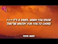 Charli xcx & Ariana Grande - Sympathy is a knife (Lyrics)