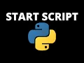 How to Run a Python File with a Hotkey Key Combination Python Tutorial