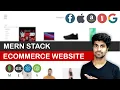 MERN STACK ECOMMERCE WEBSITE REACT REDUX EXPRESS NODE MONGODB IN HINDI COMPLETE PROJECT