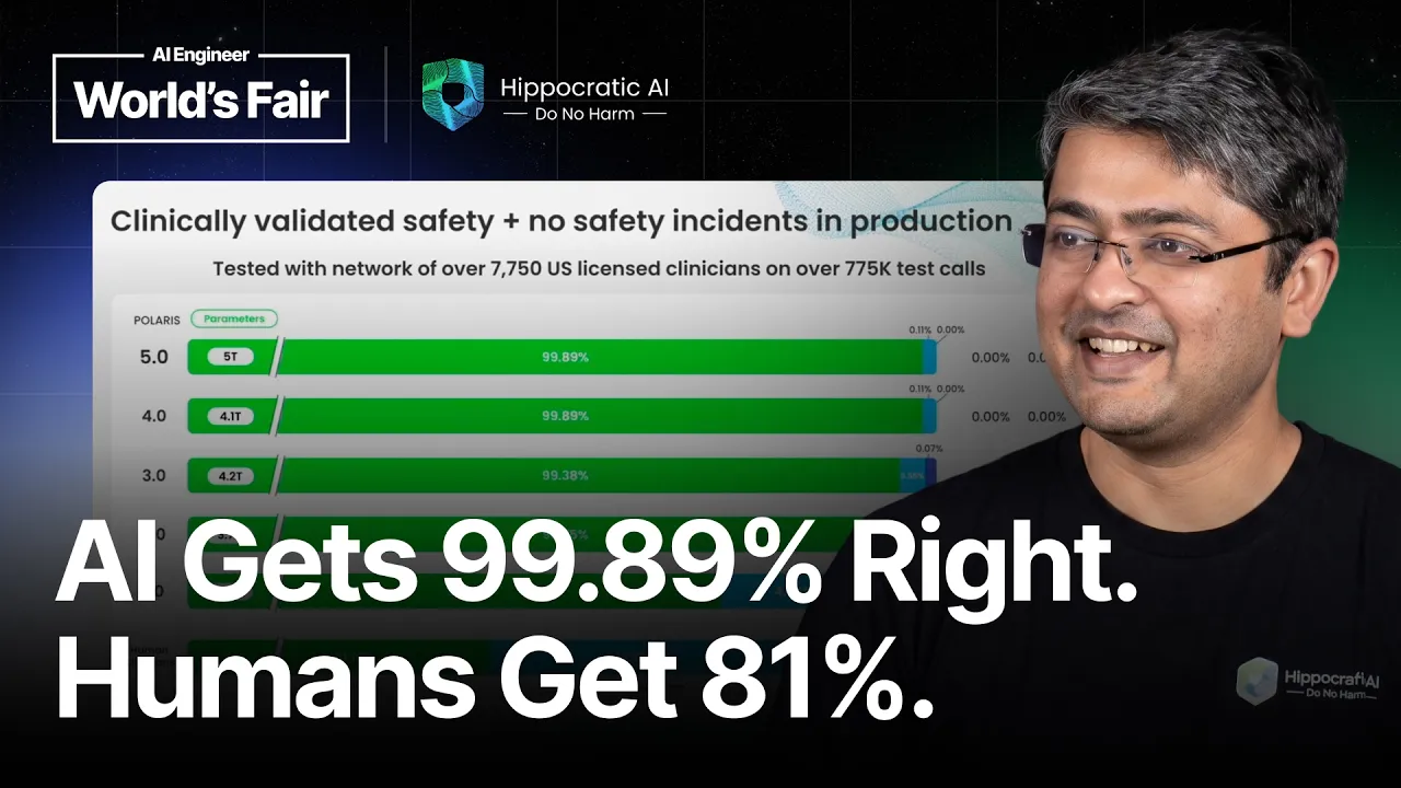 200 Million Patient Interactions Later — Vivek Muppalla, Hippocratic AI: video thumbnail