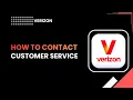 How to contact Verizon customer service