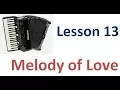 Download Lagu ~Accordion Lesson 13 (Melody of Love)