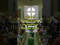 Why do Catholics Process into Mass