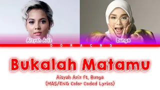 Download Aisyah Aziz ft. Bunga 'Bukalah Matamu' (OST Ejen Ali) Lyrics (Color Coded Lyrics) MP3