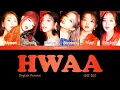 (G)I-DLE - HWAA (English Version) [Color Coded Eng]