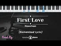 First Love - Haechan  (KARAOKE PIANO - FEMALE KEY)