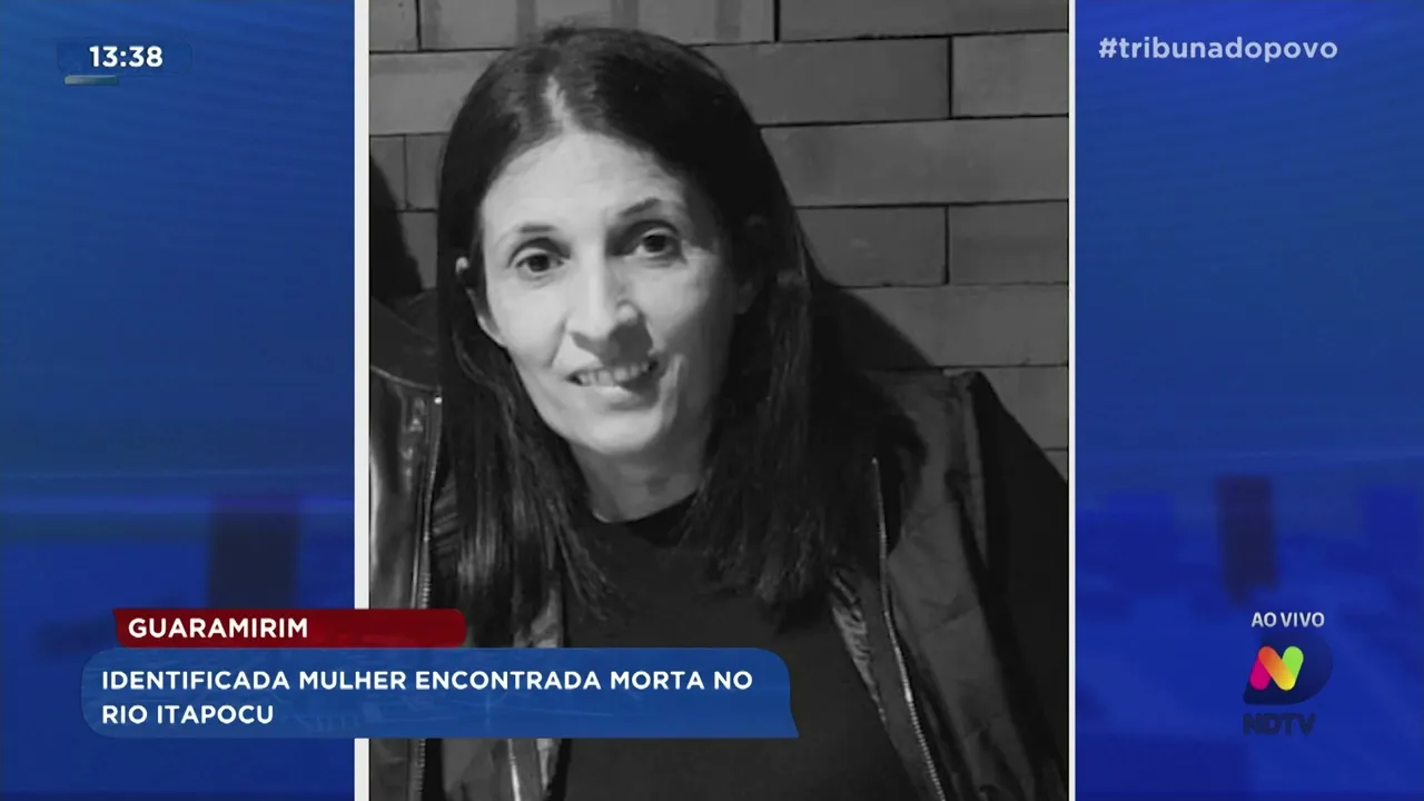 Guaramirim: Identificada mulher encontrada morta no Rio Itapocu