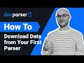 How to Automate Data Extraction with Docparser A Step-by-Step Tutorial on Your First Parser