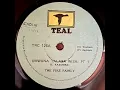 Lagu The Fire Family / Umwana Talaba Wishi Pts 1 \u0026 2 / Teal / TRC 126 / Zambia.