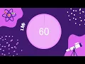 60 Second Timer with Music for Classroom Perfect Countdown for Students and Teachers