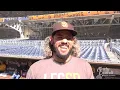 Jorge Alfaro says his mom was mad about the mural discusses why it s special to be with the Padres