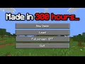 Someone coded Minecraft in 300 hours