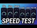 AT T Speed Test Elite vs Extra vs Starter vs Prepaid vs NO