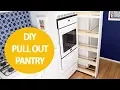Easy DIY Pull-Out Cabinet Anyone Can Build