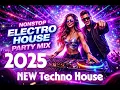 Lagu NONSTOP House Party Mix EDM, Deep House \u0026 Techno Vibes 2025 - PECE