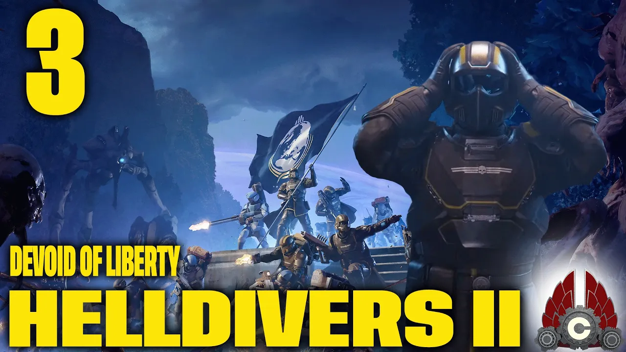 HELLDIVERS 2 Devoid Of Liberty CO-OP| WH40K Warbond | Sponsored By Playstation | Part 3