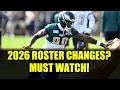 Eagles 53-Man Roster Prediction 2026 Training Camp Updates Key Cuts
