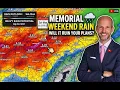 Thursday weather vlog 2026 Here s the latest on rain and storm chances this weekend