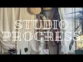 Art Studio Progress - Vintage styling and new artwork