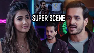 most eligible bachelor movie akhil akkineni and pooja hegde super scene movie scenes no 1 cinema