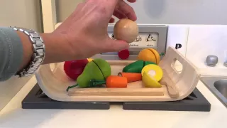 PBK Kitchen Stocking Plan Toys Fruits Vegetables and Bread Sets