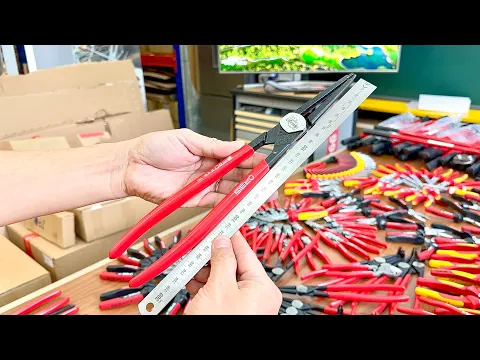Kìm phe trong ORBIS 56-8500-2620 đầu thẳng, cán bọc nhựa PVC, sản xuất tại Đức