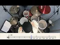 Download Lagu [Rock cover] The 1975 - Robbers | Drum Cover, 악보, Score, Sheet