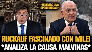 RUCKAUF FASCINADO CON MILEI ANALIZA LA CAUSA MALVINAS