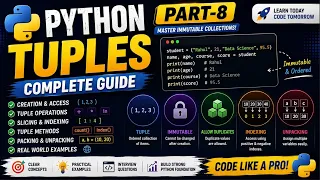 TUPLES IN PYTHON Complete Guide PART-8
