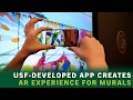 USF-developed app creates augmented reality experience for downtown Clearwater murals