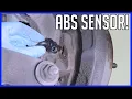 How to Replace ABS Wheel Speed Sensor - EASY