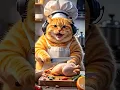 Moti Billi Bana Rahi Hai Murgi–Funny Cat Cooking Video |  #shorts #youtubeshorts #ytshorts
