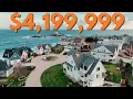 INSIDE a 4 199 999 Coastal LUXURY Home York Maine Luxury Home