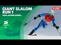 Para Alpine Skiing - Men s Giant Slalom All Classes Run 1 13 Mar Milano Cortina 2026