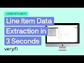 Line Item Data Extraction from Bills Invoices Receipts in 3 seconds How to