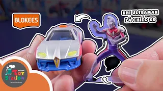 Ultraman trong bộ sưu tập xe Blokees Wheels series đầu tiên ToyStation 1059