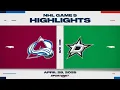 Download Lagu NHL Game 5 Highlights | Avalanche vs. Stars - April 29, 2025