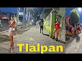 Mexico City After Dark Tlalpan Night Walk Tour 4K R
