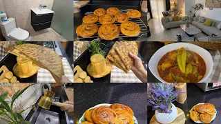 فيديو تحفيزي👌🏻جواز الزمن الجميل بنتو عسل😋خبز فطير بالدقيق القمح الكامل👍خبز الزبيب مورق و بنتو بنة❤️