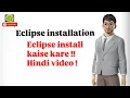 How to Install Eclipse and Write Your First Java Program Complete Guide in Hindi