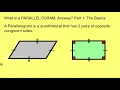 What is a PARALLELOGRAM anyway Part 1 The Basics