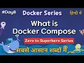 Day-8 Docker Compose in Hindi DevOps Tutorials for Beginner to Advanced in Hindi