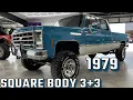 1979 Chevrolet K30 Silverado 3 3 Crew Cab Squarebody big block 2wd conversion build cold AC driver