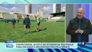 Chapecoense se prepara para duelo contra o Novorizontino em SP