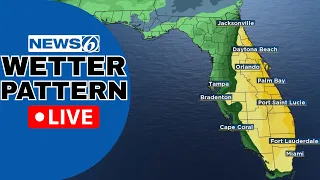 NEWS 6 WEATHER LIVE AT 9 30 Pattern To Turn Wetter For Parts Of Florida