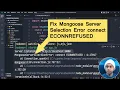 How to Fix Mongoose Server Selection Error connect ECONNREFUSED